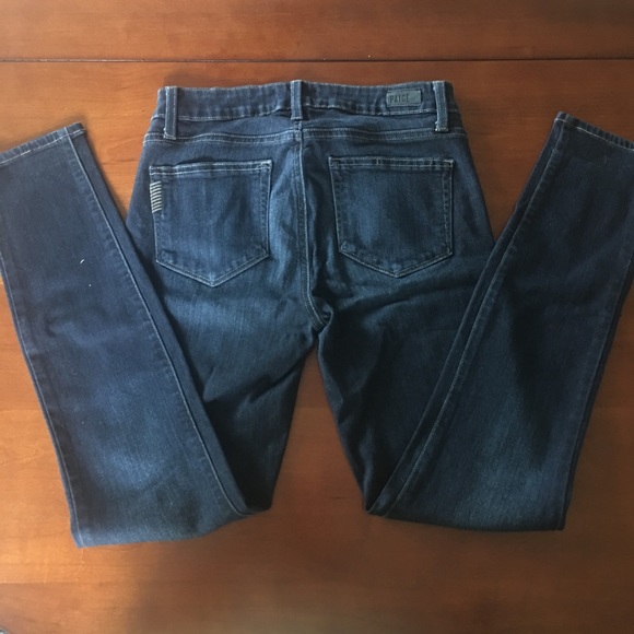 Paige Verdugo Ankle Dark Wash Jeans - Picture 4 of 6